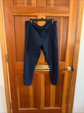 Zella Navy Performance 7/8 Leggings